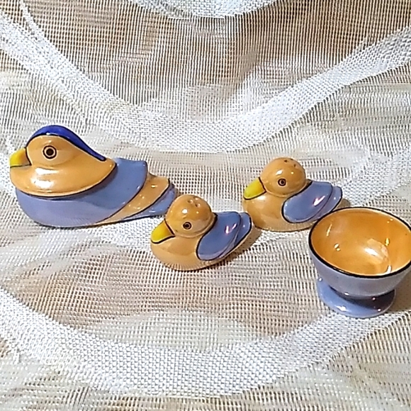 Noritake Other - VINTAGE NORITAKE Lusterware Ducks and small cup